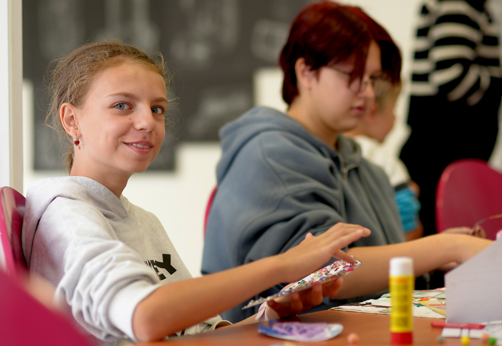 Hravé tvoření v galerii - Prázdniny v Třinci 2025