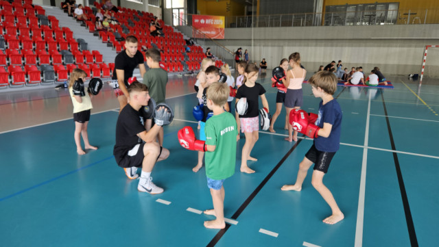 Boxujeme s COMO-3 GYM - Prázdniny v Třinci 2025