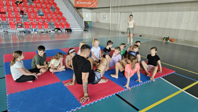 Boxujeme s COMO-3 GYM - Prázdniny v Třinci 2025