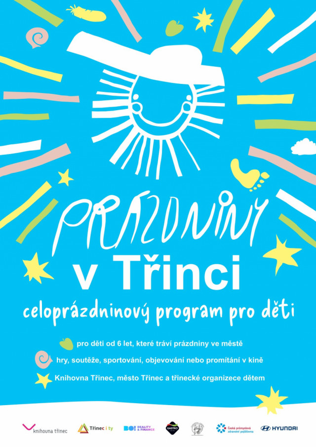 Programový leták Prázdniny v Třinci 2025